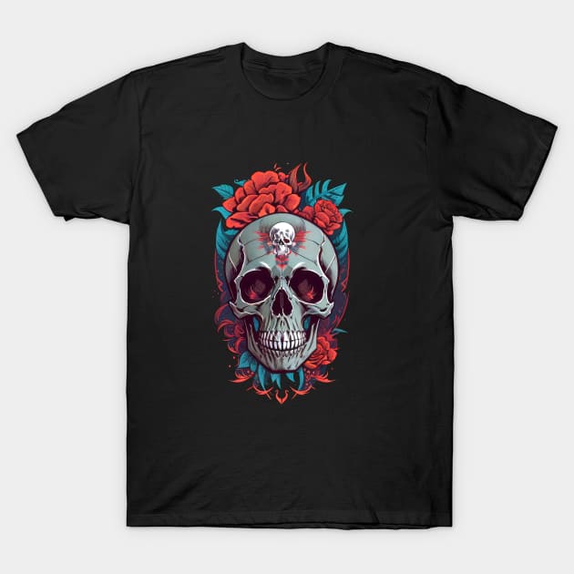 Mexican the day of the dead T-Shirt by Buff Geeks Art